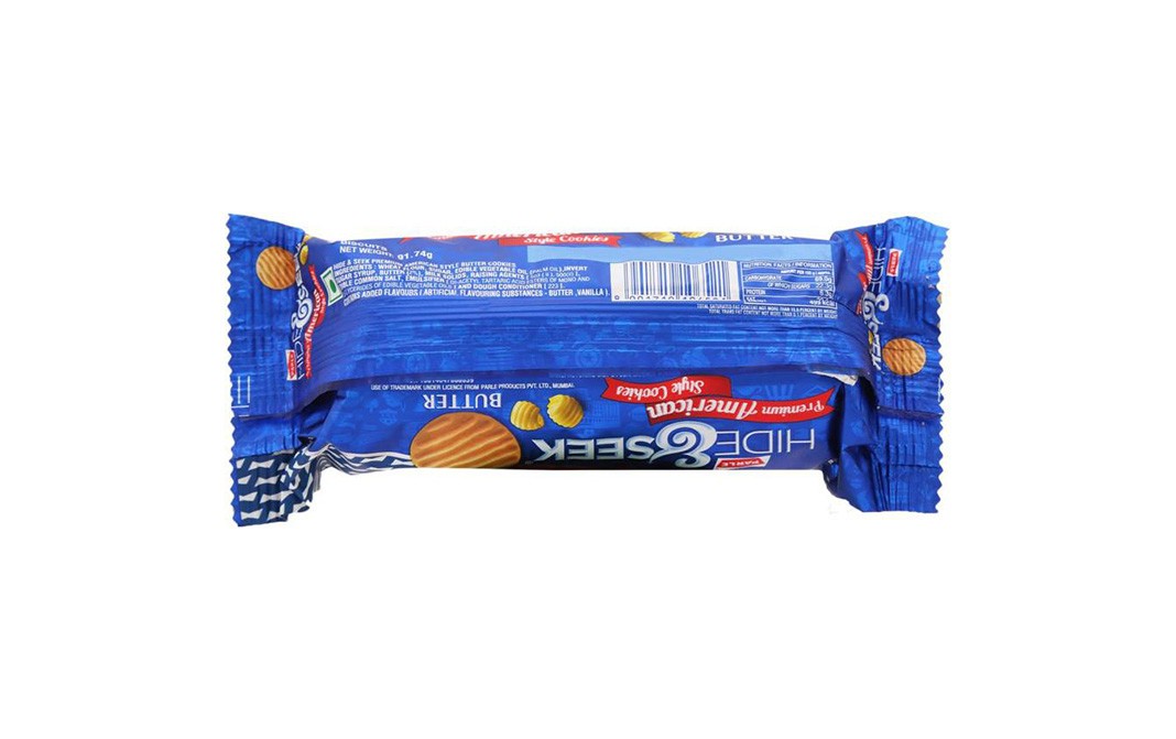 Parle Hide & Seek Premium American Style Cookies Butter   Pack  91.74 grams